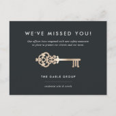 ヴィンテージキー不動産事業再開 ポストカード (正面)