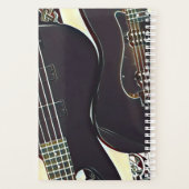 ヴィンテージギタリスト誕生日プレゼント プランナー手帳 (裏面)