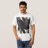 ヴィンテージギタリスト誕生日プレゼント Tシャツ (正面フル)
