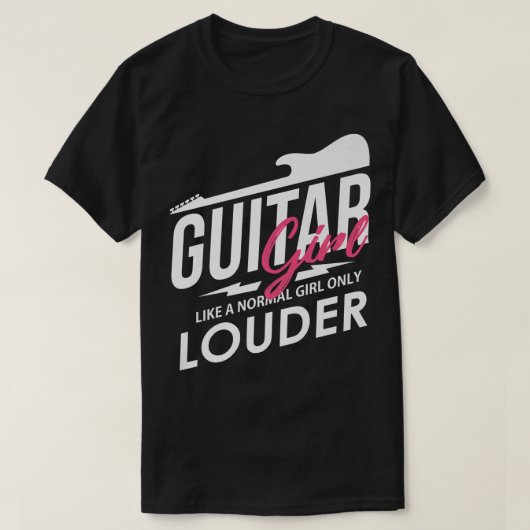 ヴィンテージギターガールオータルストリング楽器 Tシャツ (デザイン正面)