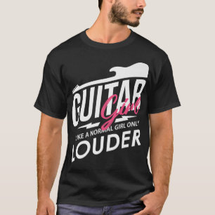 ヴィンテージギターガールオータルストリング楽器 Tシャツ
