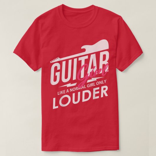 ヴィンテージギターガールオータルストリング楽器 Tシャツ (デザイン正面)