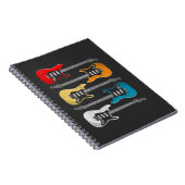 ヴィンテージギターギターギフト ノートブック (右側)