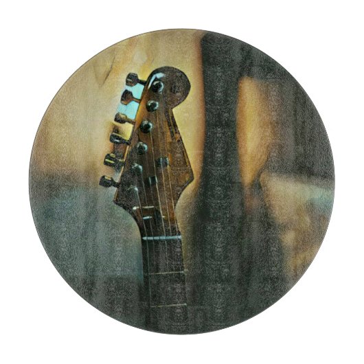 ヴィンテージギターギフト カッティングボード (正面)