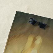 ヴィンテージギターギフト ビーチタオル (インサイチュ)