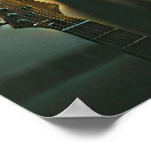 ヴィンテージギターギフト ポスター (角)