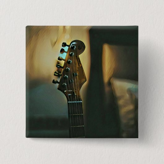 ヴィンテージギターギフト 缶バッジ (正面)