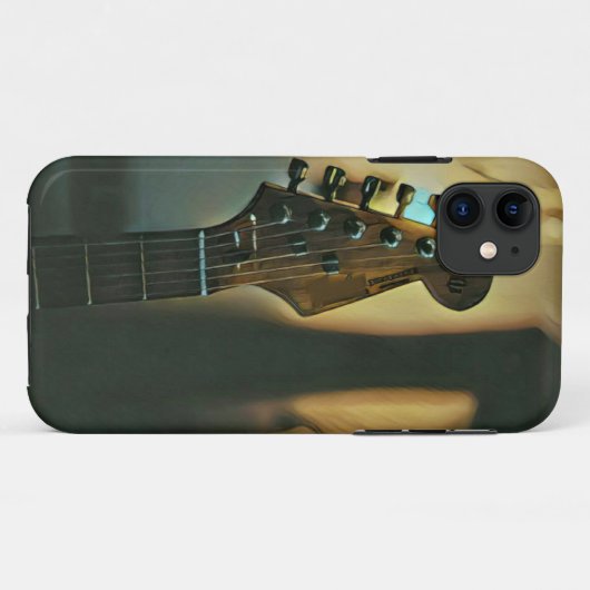 ヴィンテージギターギフト Case-Mate iPhoneケース (裏面(横))