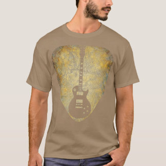 ヴィンテージギターピックニューsギフトギタリストLove Mus Tシャツ