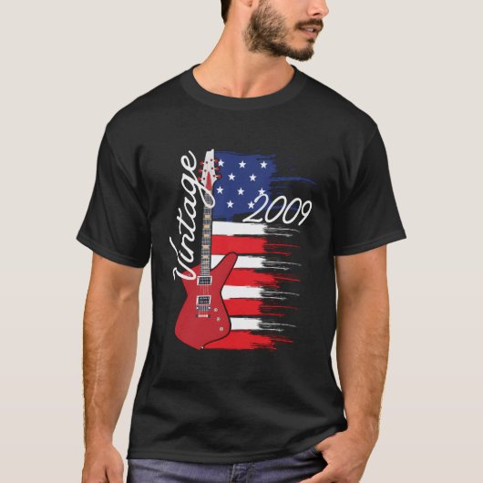 ヴィンテージギターレトロアメリカヴィンテージギタース株式会社 Tシャツ (正面)