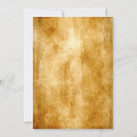 ヴィンテージギターロックスター21歳の誕生日招待状 招待状 (裏面)