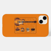 ヴィンテージギター詳細 Case-Mate iPhoneケース (裏面 (横))