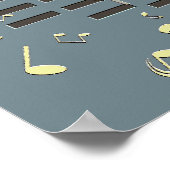 ヴィンテージギター音楽ポスター ポスター (角)