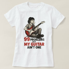 ヴィンテージギター音楽愛好家Tシャツ – 99問題… Tシャツ