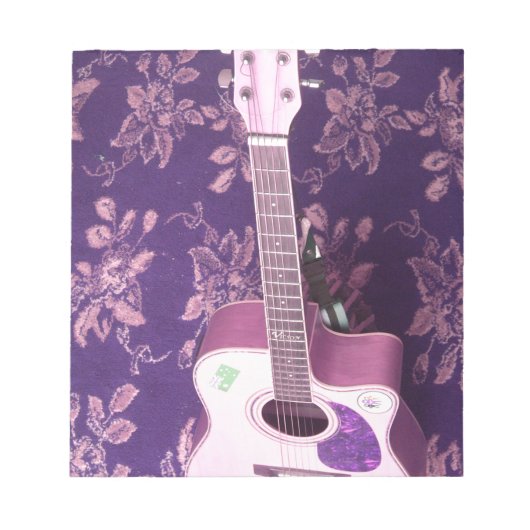 ヴィンテージギター：アフリカのヴィベスタイルドリーム ノートパッド (正面)