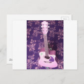 ヴィンテージギター：アフリカのヴィベスタイルドリーム ポストカード (正面/裏面)