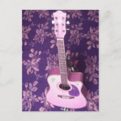 ヴィンテージギター:アフリカのヴィベスタイルドリーム ポストカード (正面)