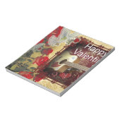 ヴィンテージギター:アフリカンブラウン美しいバレンタインデー ノートパッド (回転)