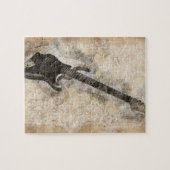 ヴィンテージギター ジグソーパズル (横)