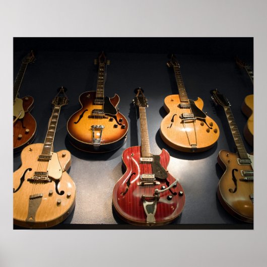 ヴィンテージギター ポスター (正面)