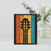 ヴィンテージギター ポストカード (スタンド正面)