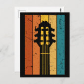 ヴィンテージギター ポストカード (正面/裏面)