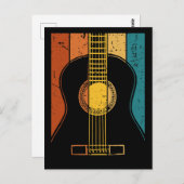 ヴィンテージギター ポストカード (正面/裏面)