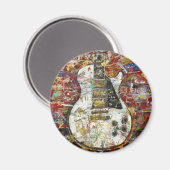 ヴィンテージギター –  マグネット (正面/裏面)