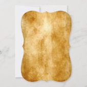 ヴィンテージギター ロックスター 21歳誕生日招待状 招待状 (裏面)