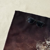 ヴィンテージギターinファイアビーチタオル ビーチタオル (インサイチュ)