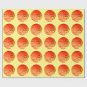 ヴィンテージギフトラッピング紙 ラッピングペーパー (フラット)