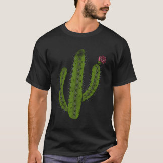 ヴィンテージギフト用サボテン花レトロデザイン Tシャツ
