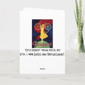 ヴィンテージギフト – Cycles Peugeot カード (裏面)