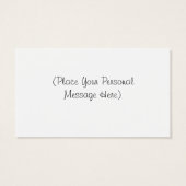 ヴィンテージギブソンガールパーソナライズされたギフトカードラベル (裏面)