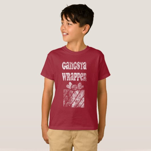 ヴィンテージギャングスタラッパー Tシャツ (正面フル)