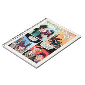 ヴィンテージギャング漫画モブボスビートアップヘンチマン ノートブック (左側)