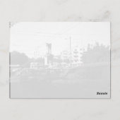 ヴィンテージギリシャのアテネシンタグマスクエア ポストカード (裏面)