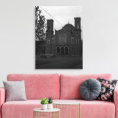 ヴィンテージギリシャのアテネパナギアゴルゴエピコオス教会 キャンバスプリント (インサイチュ (リビング))