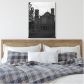 ヴィンテージギリシャのアテネパナギアゴルゴエピコオス教会 キャンバスプリント (インサイチュ (寝室))