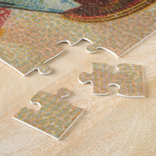 ヴィンテージギリシャのスパルタンイラストレーション(1887) ジグソーパズル (側面)