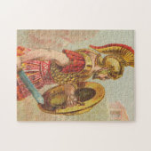 ヴィンテージギリシャのスパルタンイラストレーション(1887) ジグソーパズル (横)