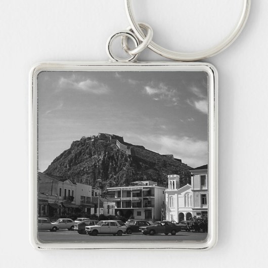 ヴィンテージギリシャのナフプリオンヴェネツィア城 キーホルダー (正面)