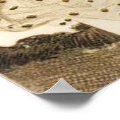 ヴィンテージギリシャのハーピストポスター ポスター (角)