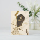 ヴィンテージギリシャのハーピスト ポストカード (スタンド正面)