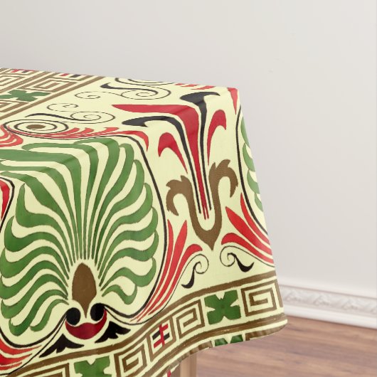 ヴィンテージギリシャのフリーズ テーブルクロス (インサイチュ)