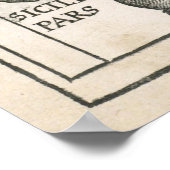 ヴィンテージギリシャの地図（1525年） ポスター (角)