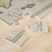 ヴィンテージギリシャの地図(1665) ジグソーパズル (側面)