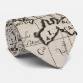 ヴィンテージギリシャの地図（1700年） ネクタイ (ロール)