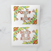 ヴィンテージギリシャの羊飼い復活祭/パスチャ挨拶 シーズンカード (内部)