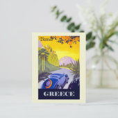 ヴィンテージギリシャの観光旅行 ポストカード (スタンド正面)